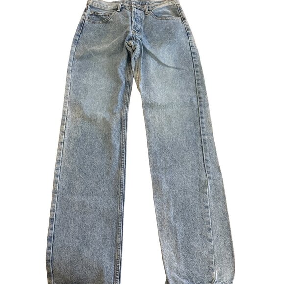 J. Galt Women's Small Straight Leg Light Wash Blue Jeans - Picture 1 of 3